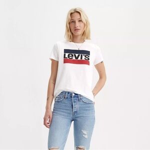Levi's Logo Graphic Tee Shirt Size Small